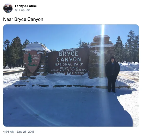 Naar Bryce Canyon https://t.co/l9v7FVNXvC 