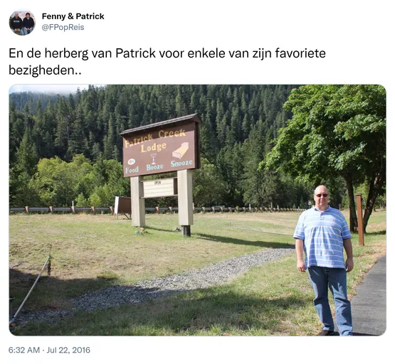 En de herberg van Patrick voor enkele van zijn favoriete bezigheden.. https://t.co/05OGdbxleo 