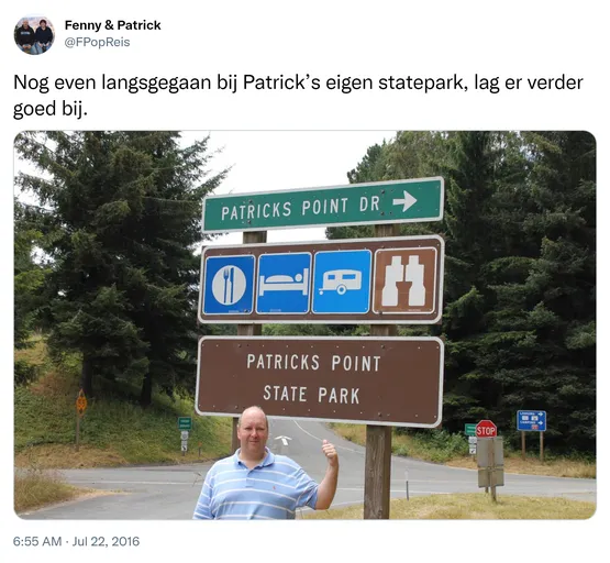 Nog even langsgegaan bij Patrick’s eigen statepark, lag er verder goed bij. https://t.co/EIRvE4FaZp 