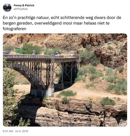 En zo’n prachtige natuur, echt schitterende weg dwars door de bergen gereden, overweldigend mooi maar helaas niet te fotograferen https://t.co/6G2VyNX39Z 