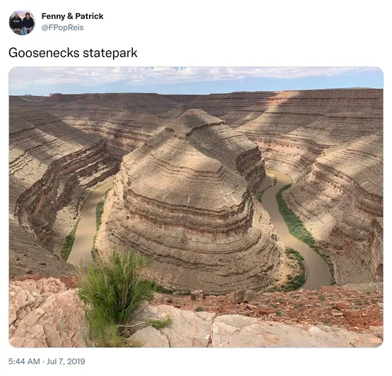 Goosenecks statepark https://t.co/cQJUXMg5aQ 