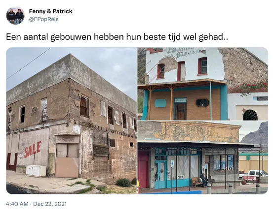 Een aantal gebouwen hebben hun beste tijd wel gehad.. https://t.co/6RJYRy9UoJ