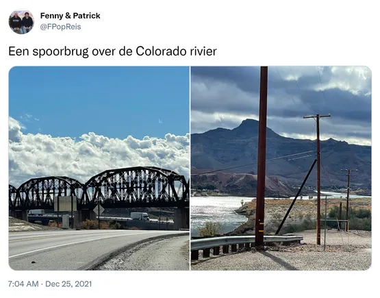 Een spoorbrug over de Colorado rivier https://t.co/MesHgzIm6D
