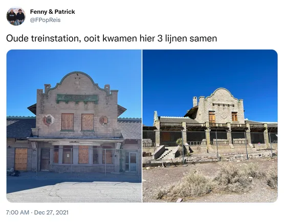Oude treinstation, ooit kwamen hier 3 lijnen samen https://t.co/zw5047PvFL
