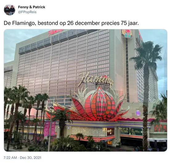 De Flamingo, bestond op 26 december precies 75 jaar. https://t.co/0ujyo3VKdi