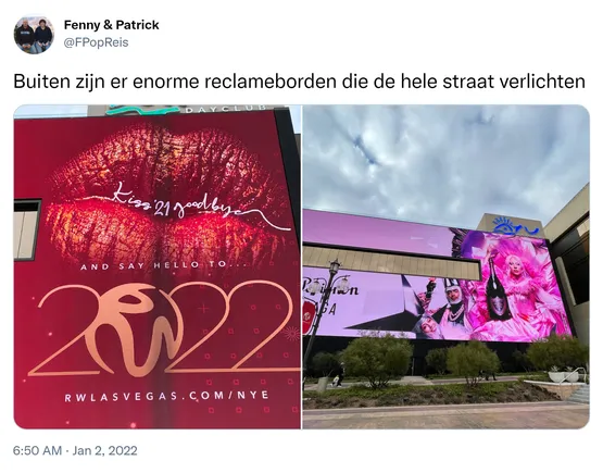 Buiten zijn er enorme reclameborden die de hele straat verlichten https://t.co/3nLpE7taJ0
