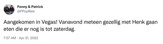 Aangekomen in Vegas! Vanavond meteen gezellig met Henk gaan eten die er nog is tot zaterdag.
