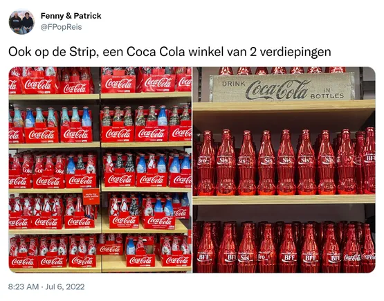 Ook op de Strip, een Coca Cola winkel van 2 verdiepingen https://t.co/yZZZ51YxAh 