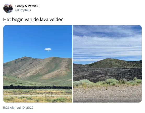 Het begin van de lava velden https://t.co/mFVzEkkuxr
