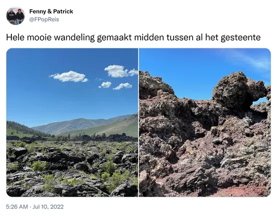 Hele mooie wandeling gemaakt midden tussen al het gesteente https://t.co/WBGv6aLyaW 