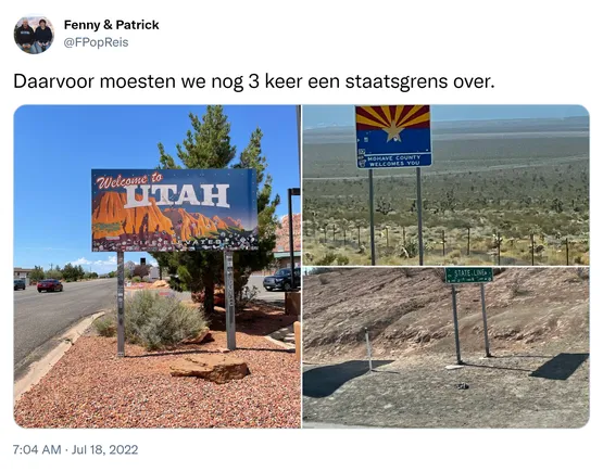 Daarvoor moesten we nog 3 keer een staatsgrens over. https://t.co/xBqadflqKL 