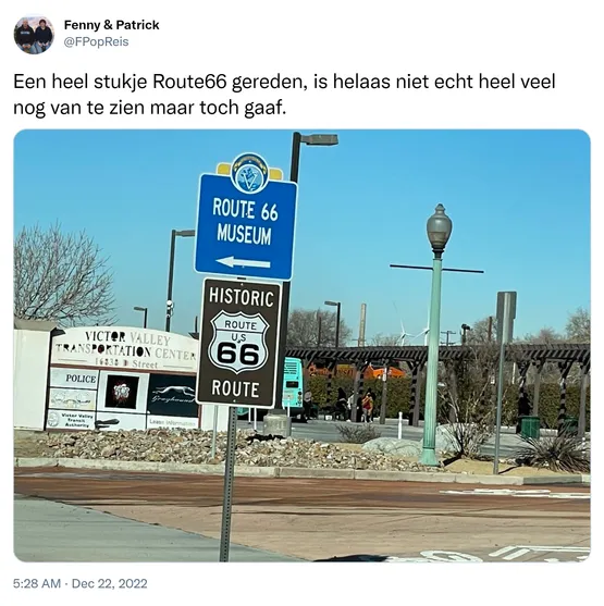 Een heel stukje Route66 gereden, is helaas niet echt heel veel nog van te zien maar toch gaaf. https://t.co/oq1GJ1tAOy
