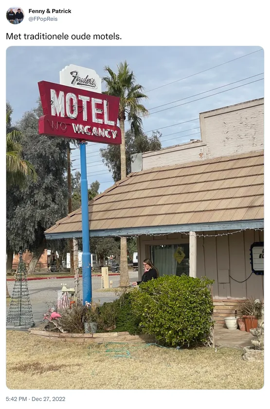 Met traditionele oude motels. https://t.co/qA7UX40u5Z 