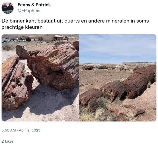 De binnenkant bestaat uit quarts en andere mineralen in soms prachtige kleuren https://t.co/YKvGiosk0U 